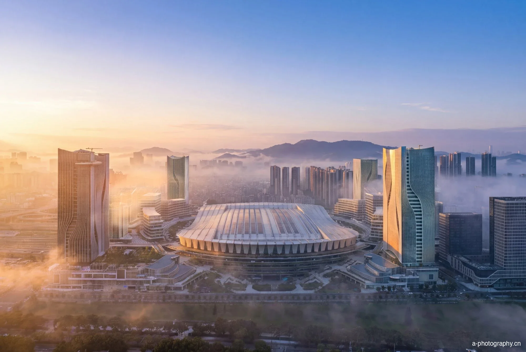 广州白云站TOD粤胜广场 - 建筑摄影