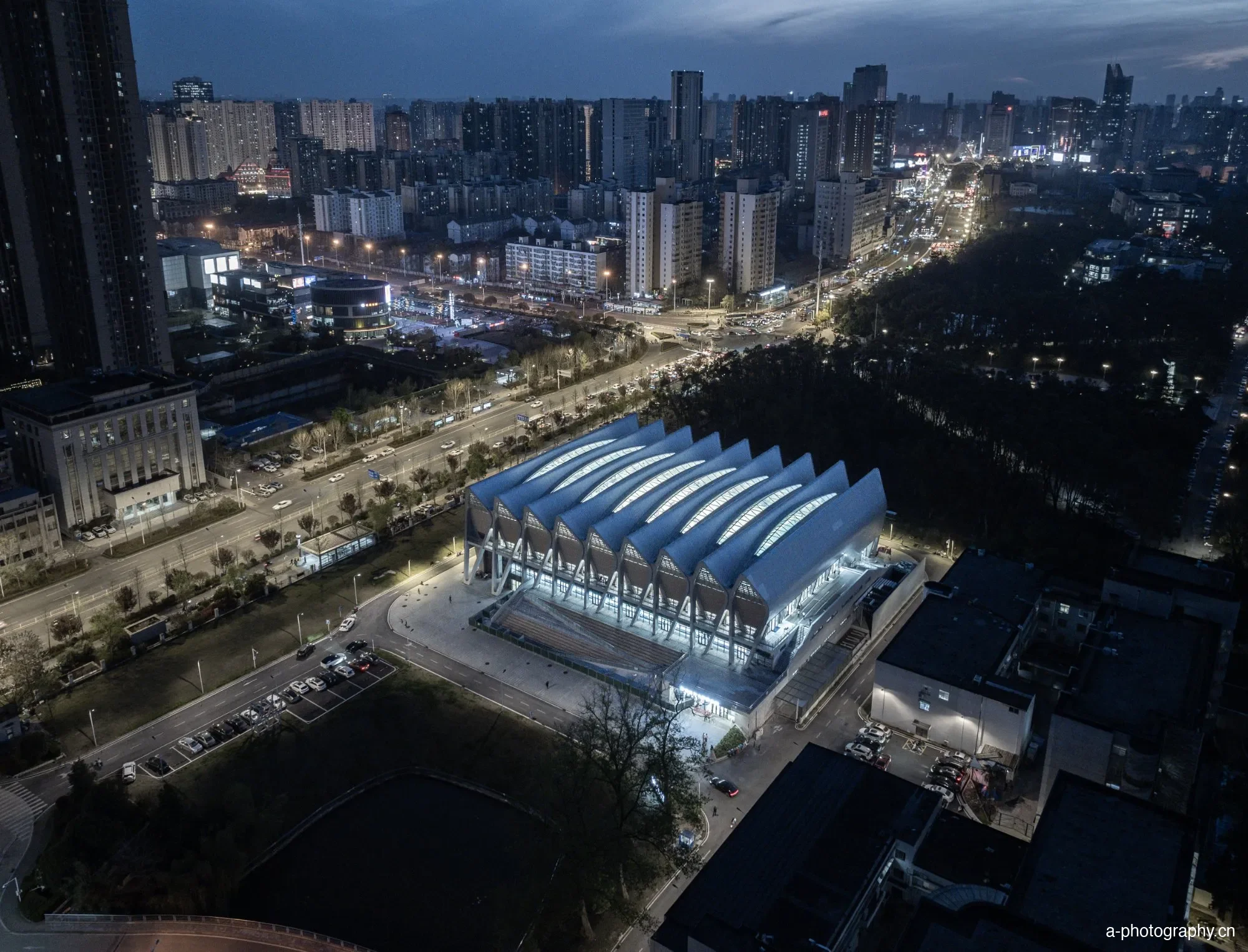 华中科技大学游泳馆 影像 21