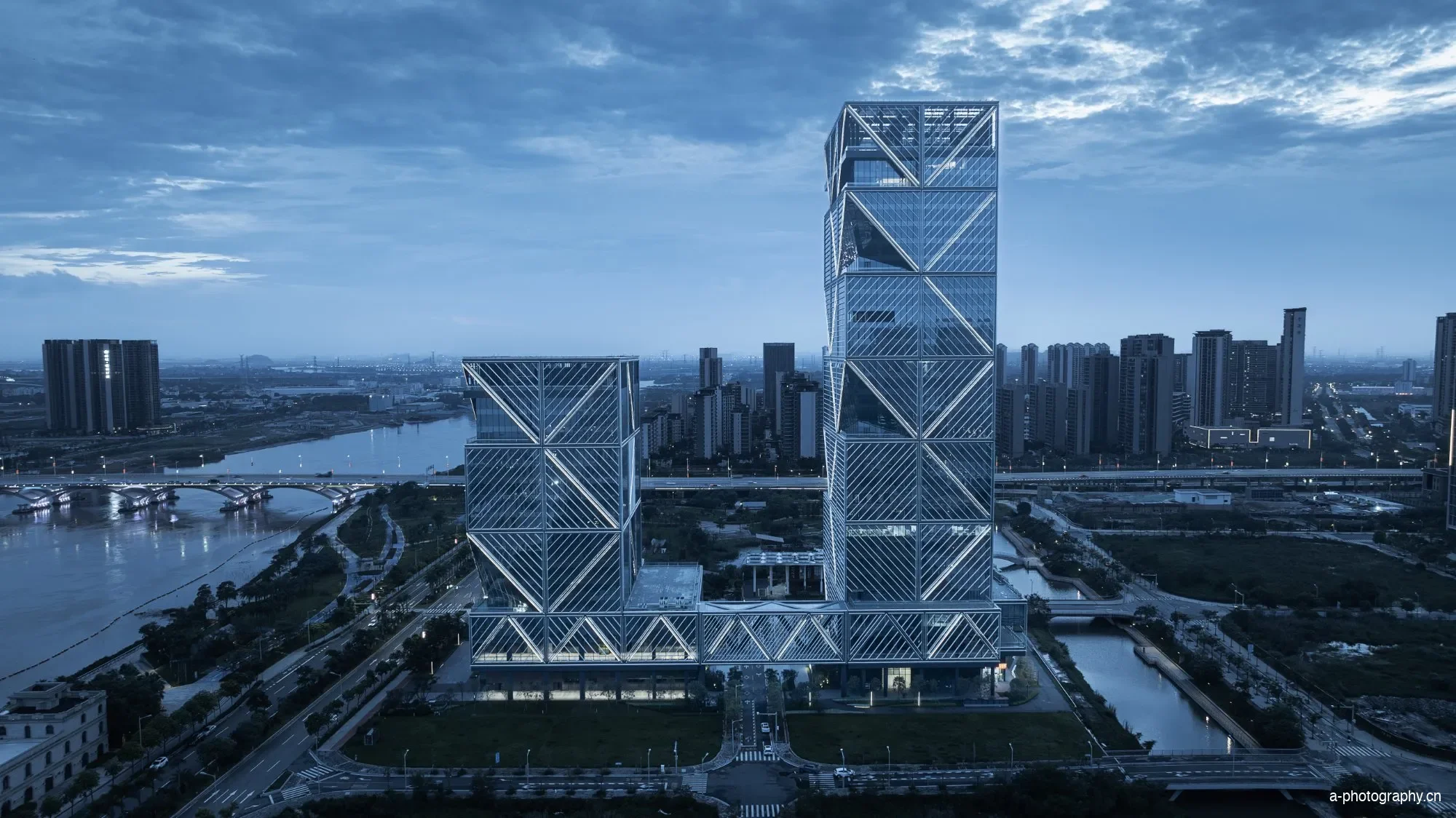 南沙粤海大厦 - 建筑摄影