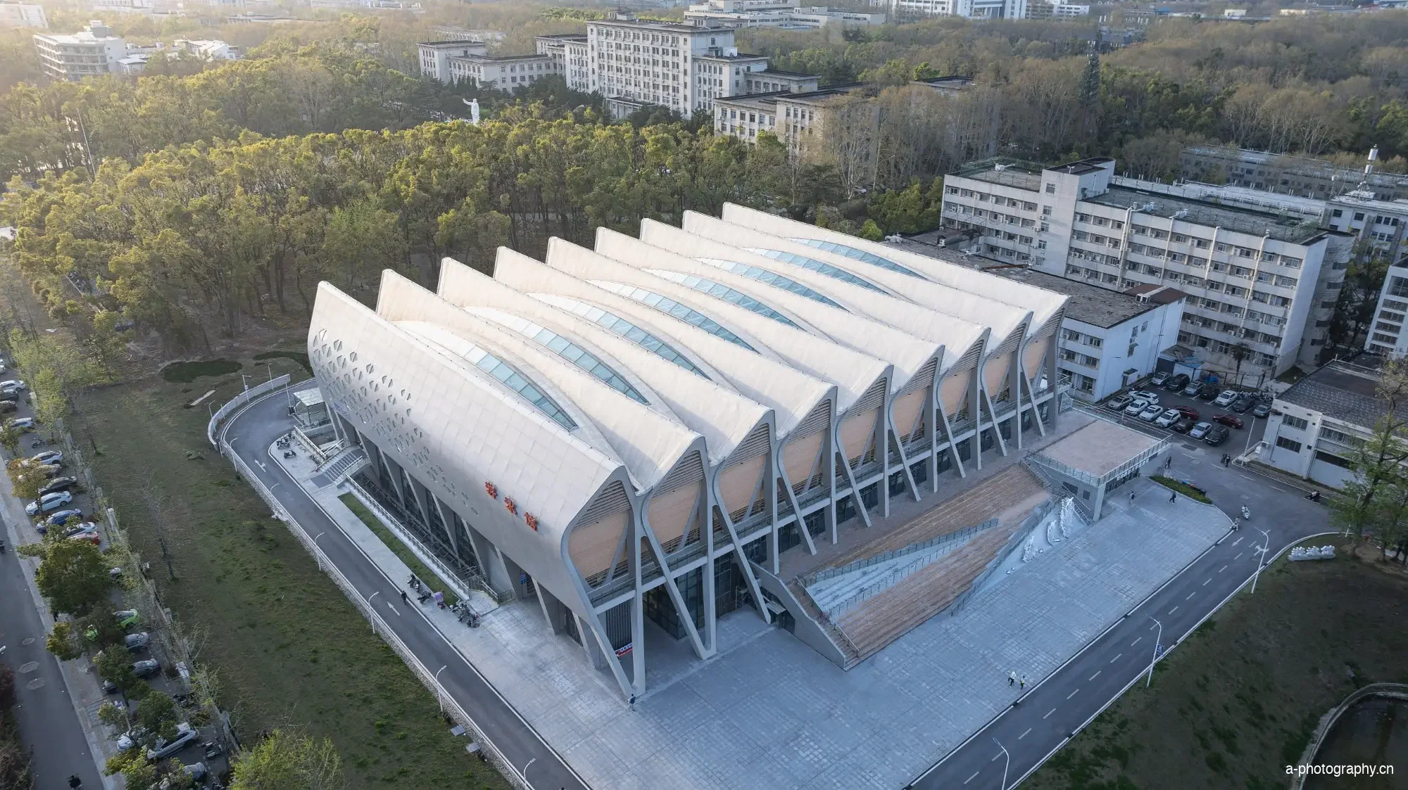 华中科技大学游泳馆 影像 5