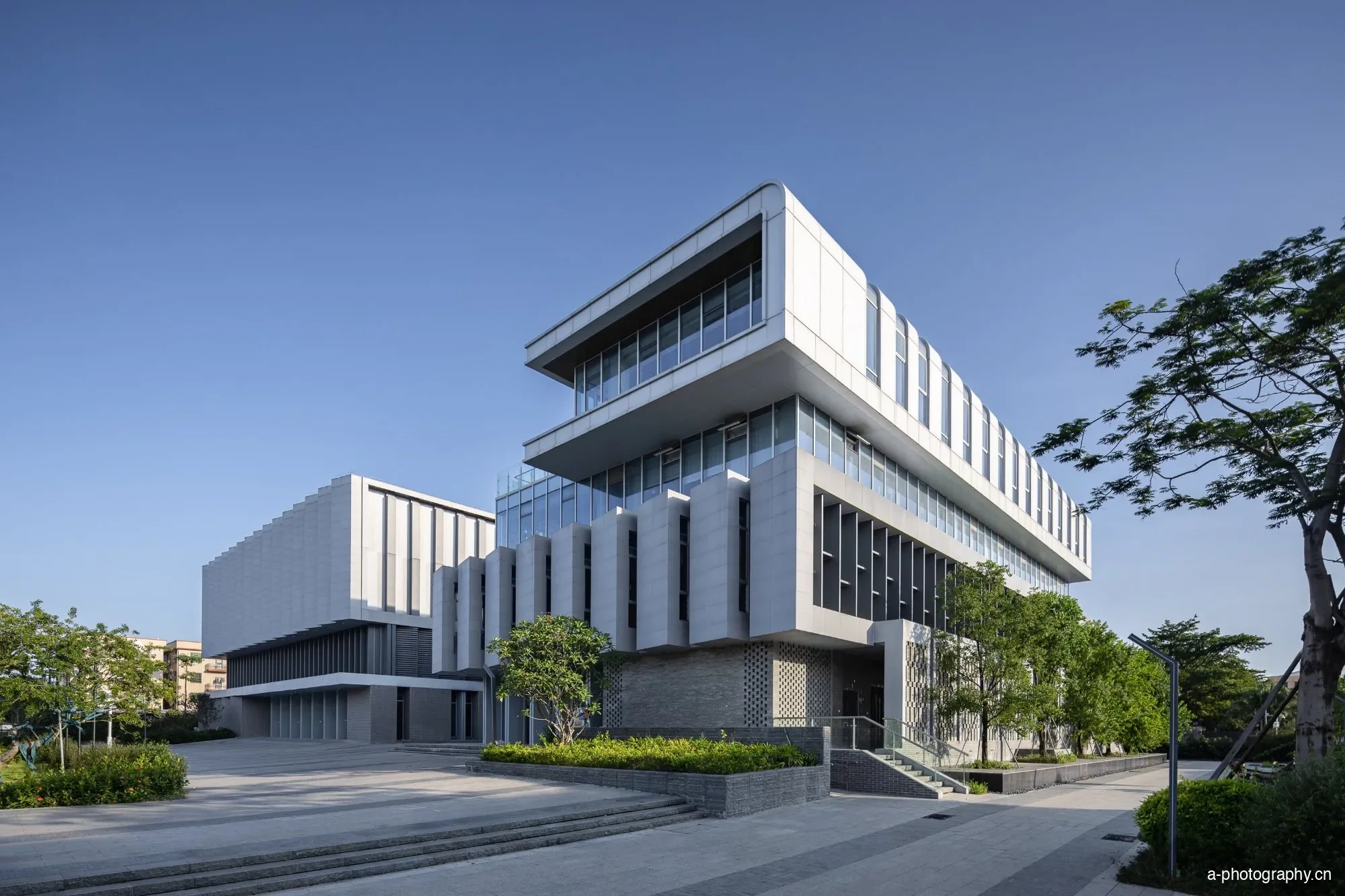 南沙万顷沙文体活动中心 - 建筑摄影作品