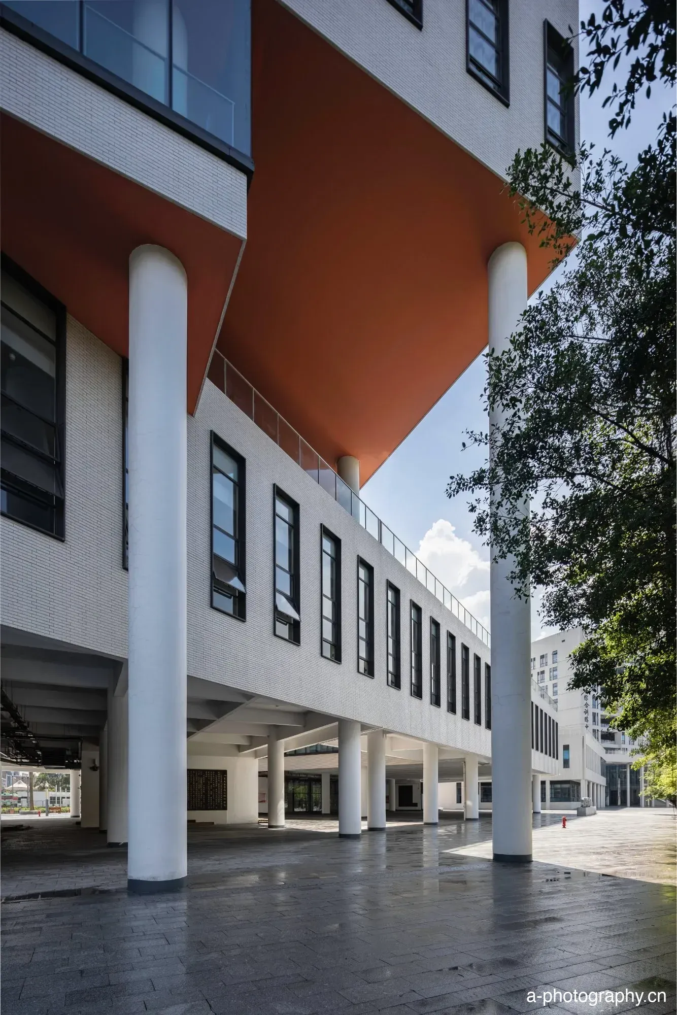 五邑大学策文商学院教学楼 - 建筑摄影 3