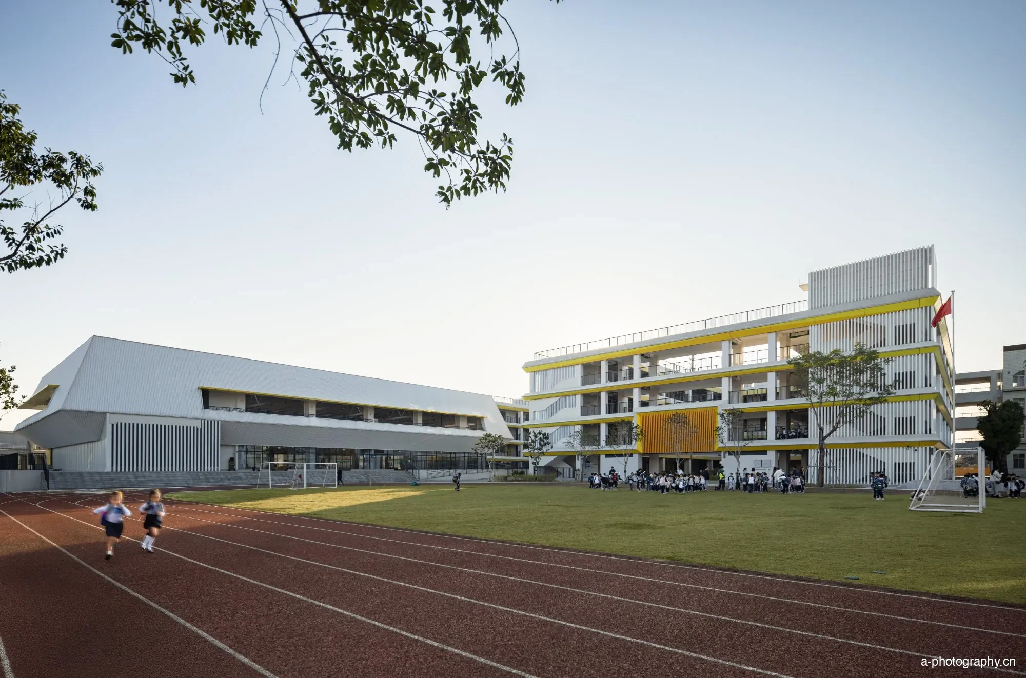 顺德西山小学滨江分校改造 - 建筑摄影 3