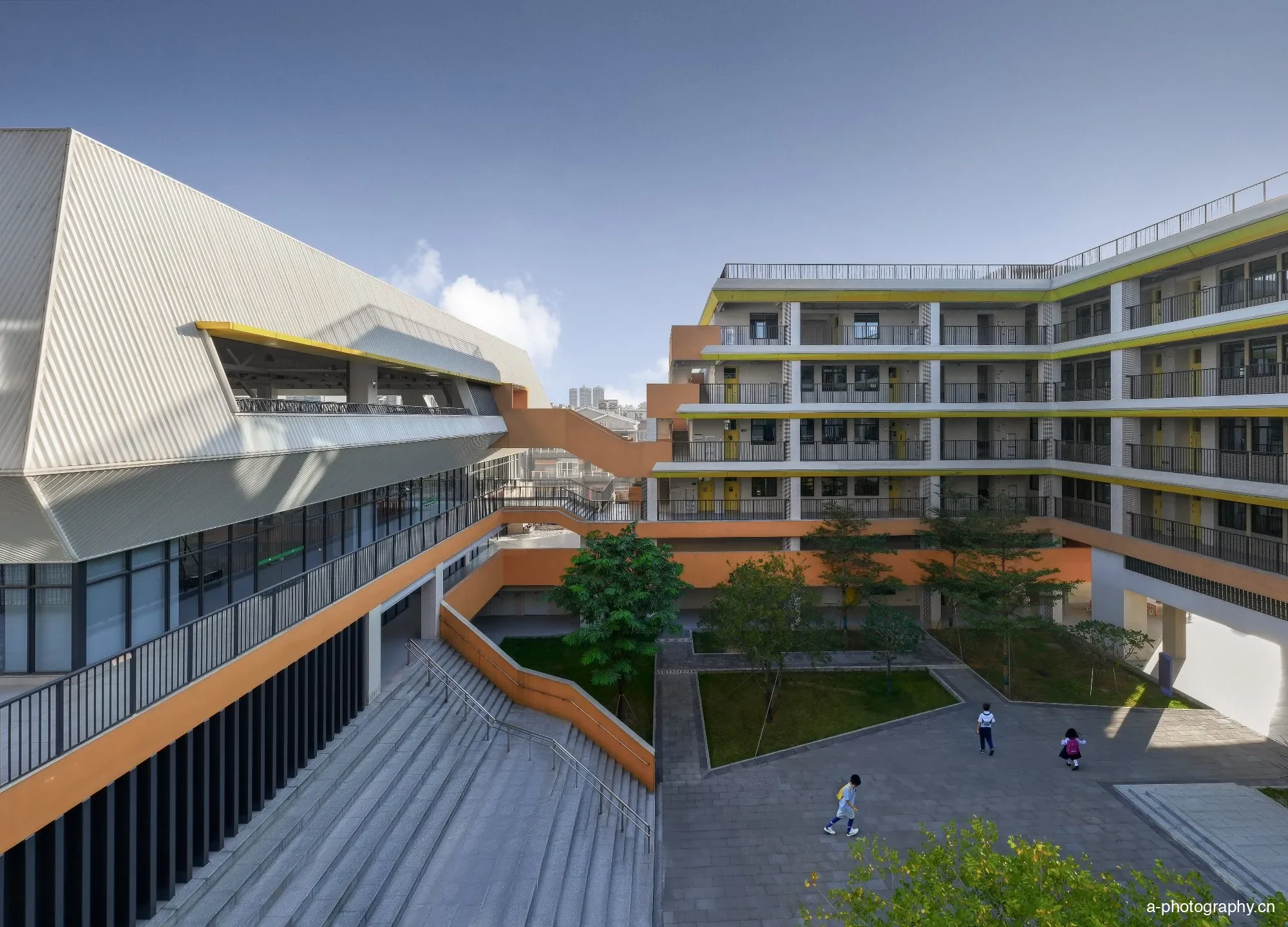 顺德西山小学滨江分校改造 - 建筑摄影 2